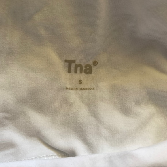 TnAction Atmosphere Hi-Rise 5" Short in White - Picture 3 of 5